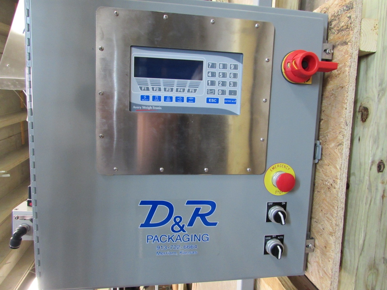 Checkweigh Scale Electrical Panel