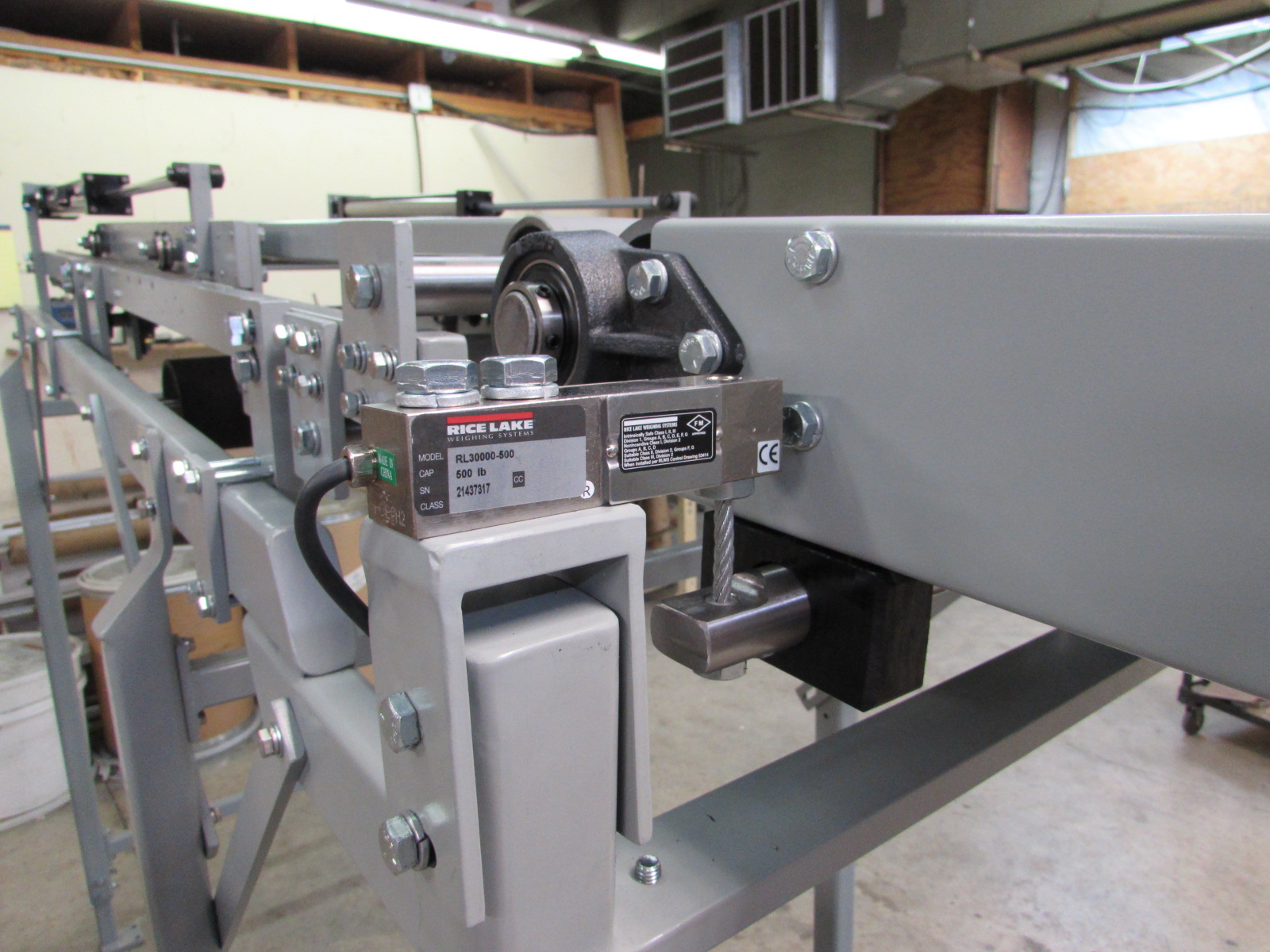 scale conveyor check weigh packaging machinery