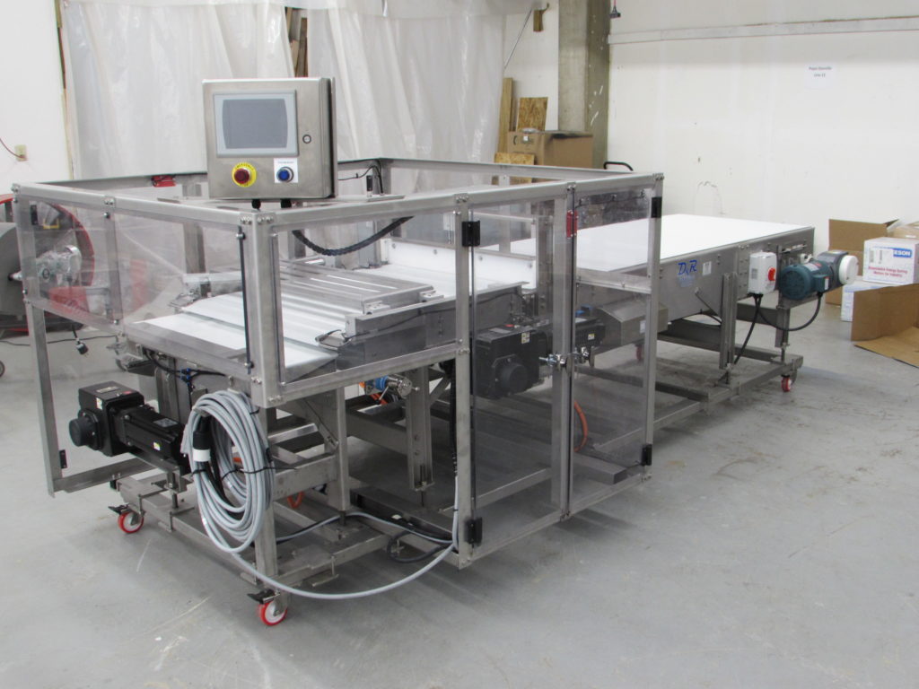 candy bar transfer conveyors by D&R Packaging