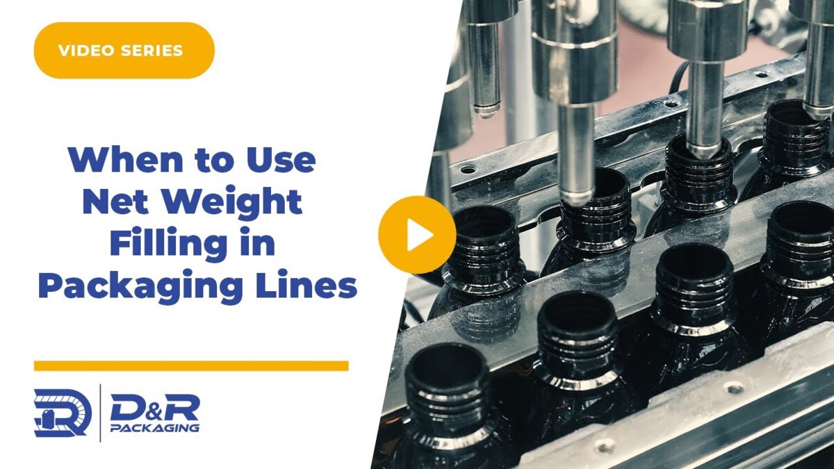 Net Weight Filling in Packaging Lines