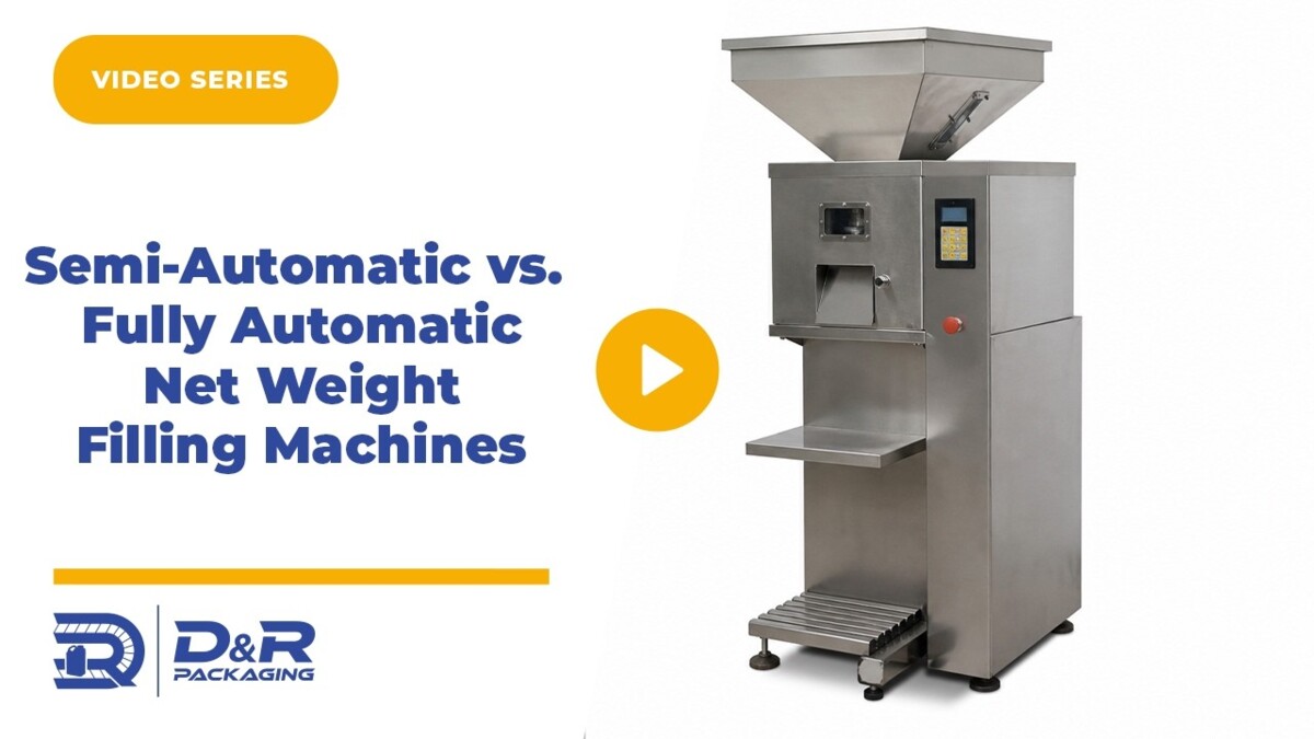 semi-automatic and fully automatic net weight filling machines